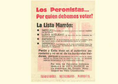 Trabajadores Metalúrgicos Peronistas (1974)